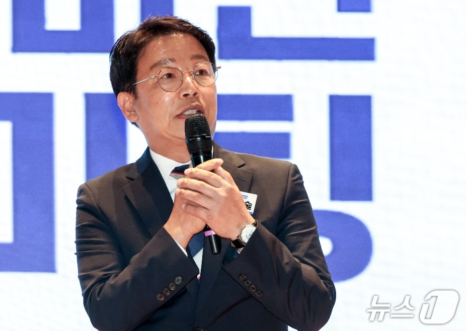 김찬술 대덕구청장이 민선 9기 비전을 공유하고 있다.(대덕구 제공. 재판매 및 DB 금지)
