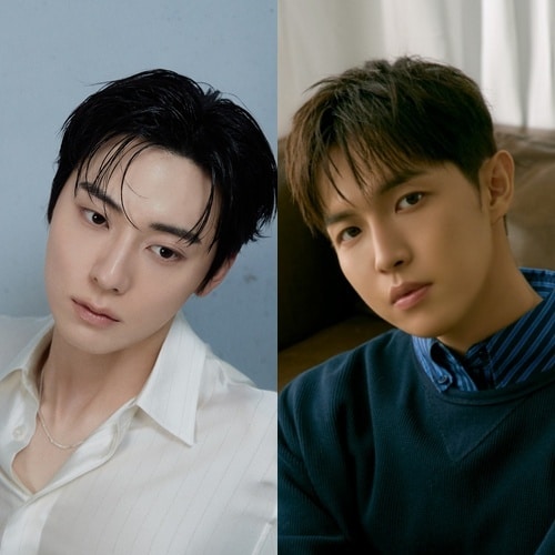 황민현(왼쪽), 김재환/ 플레디스, 웨이크원 제공
