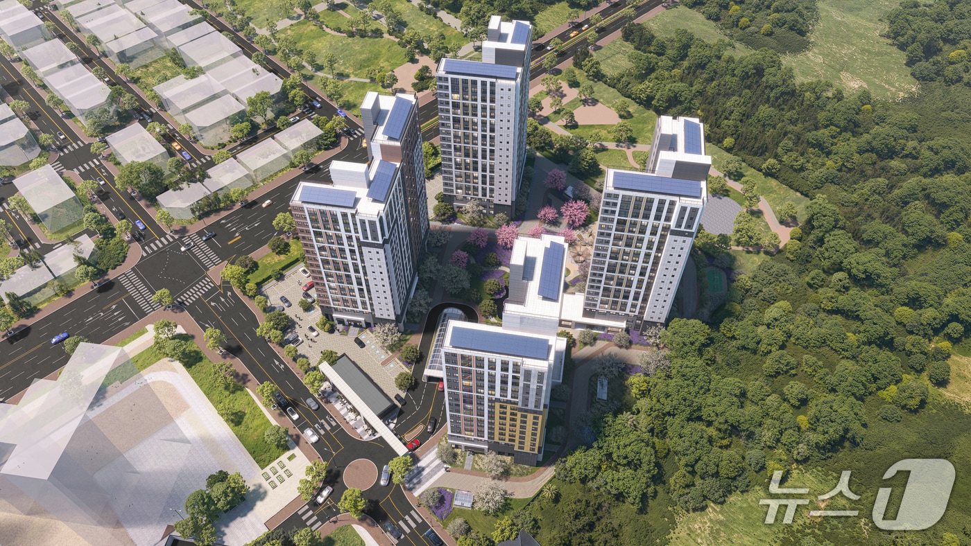 익산 부송에코르 300세대 공공임대 공급…22일부터 청약 - 뉴스1
