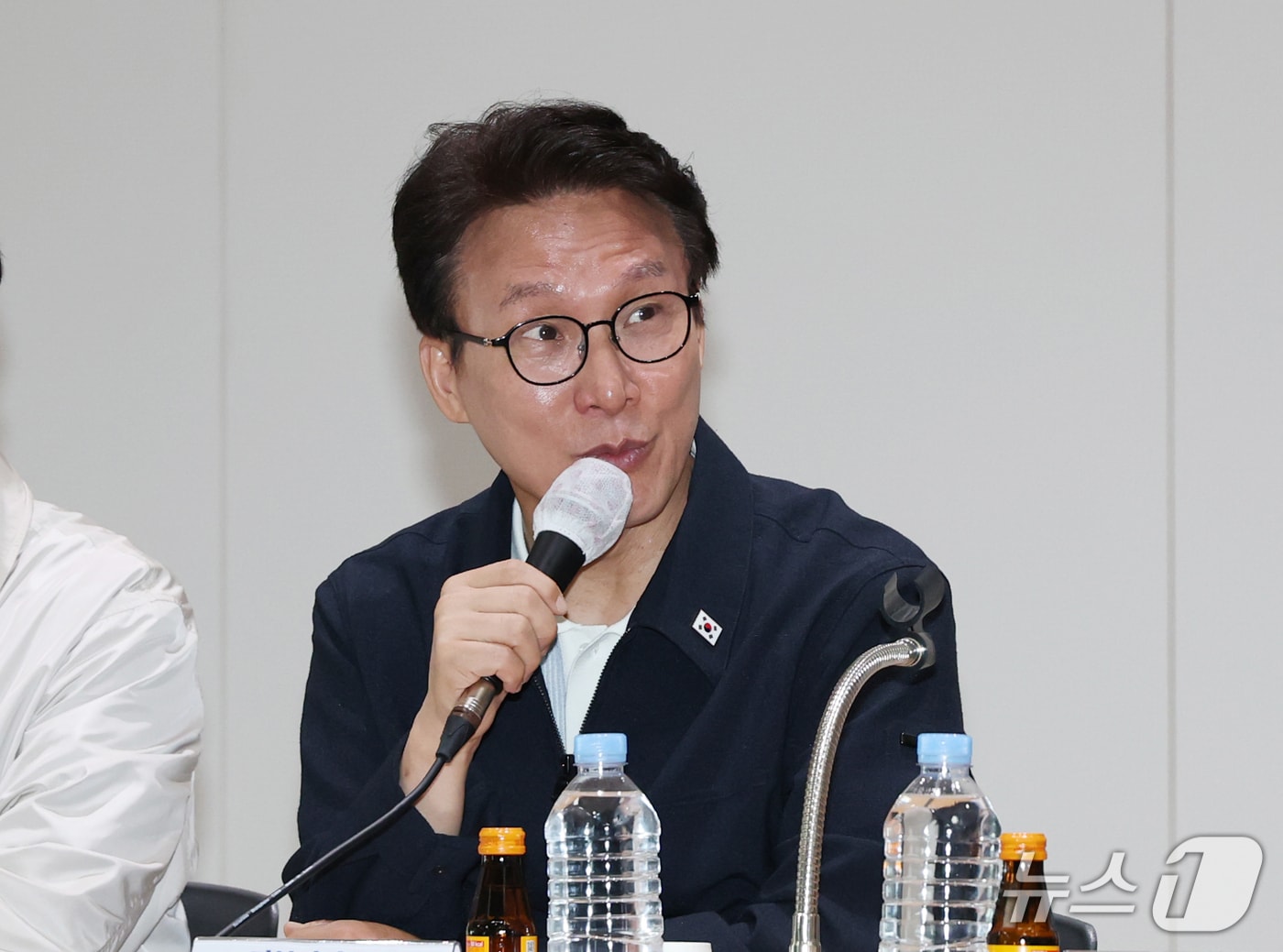 김민석, 공공노련 찾아 '조정 역할' 제안…단식 농성 해제 촉구