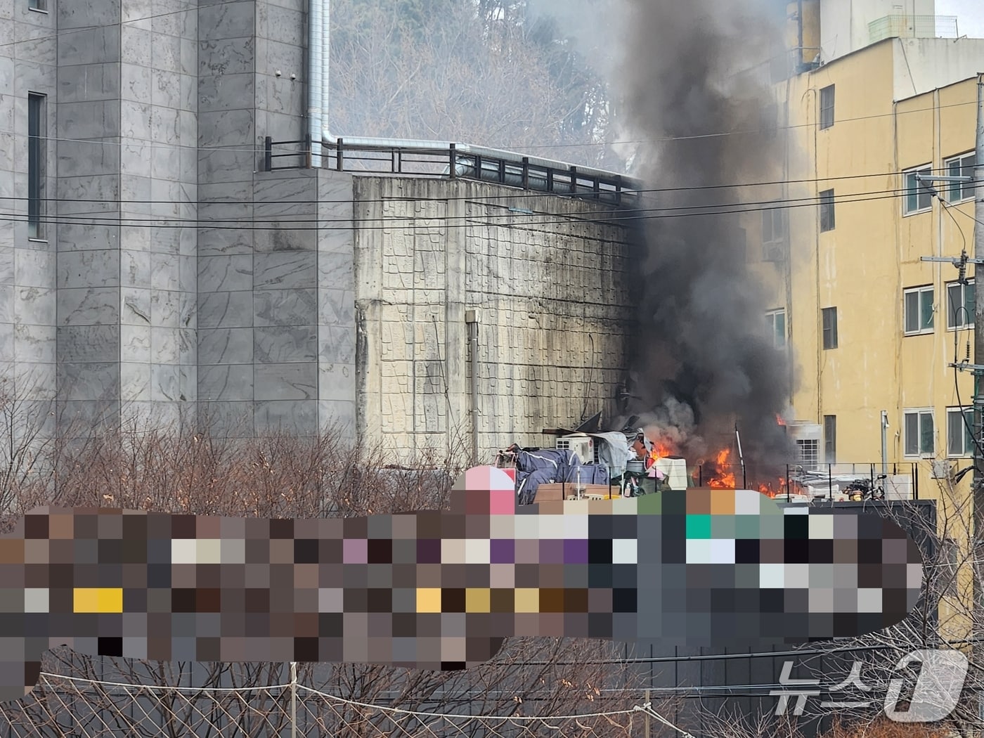 화재 현장. (독자 제공. 재판매 및 DB 금지) 2026.2.10/뉴스1