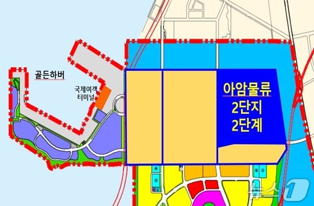 사업 대상지 (인천항만공사 제공.재판매 및 DB금지)