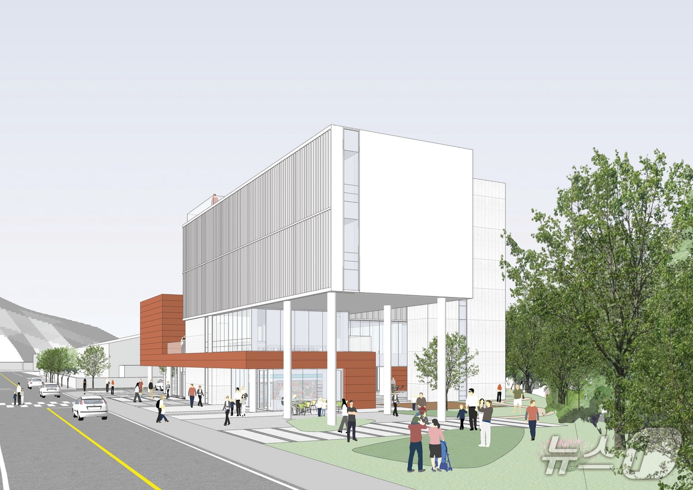 대구 달성군 구지농공단지 청년문화센터 실시설계공모 당선작(대구 달성군 제공. 재판매 및 DB금지)