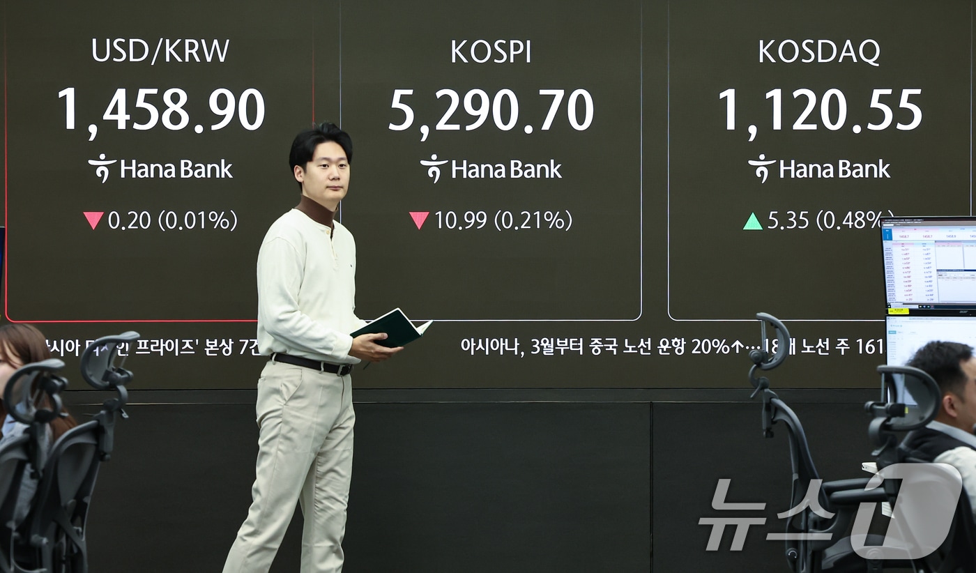 코스피, 또 5300선 아래로...반도체株 일제히 약세 [개장시황] - 뉴스 썸네일 이미지