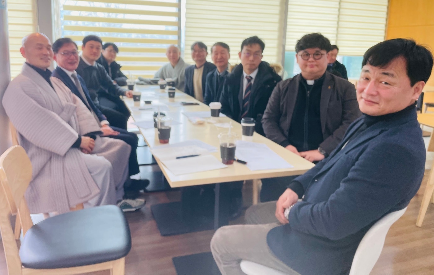 범종교개혁시민연대, 청와대 면담 사진