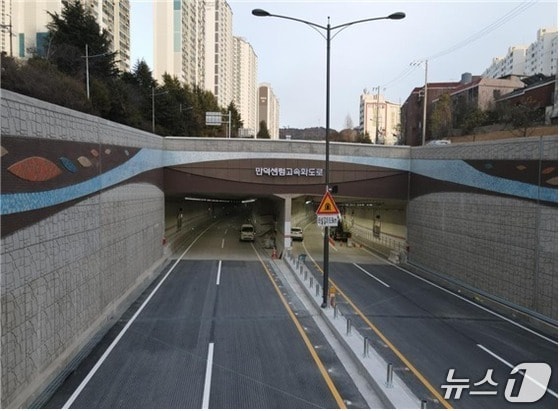 만덕-센텀 도시고속화도로.(부산시 제공. 재판매 및 DB금지)