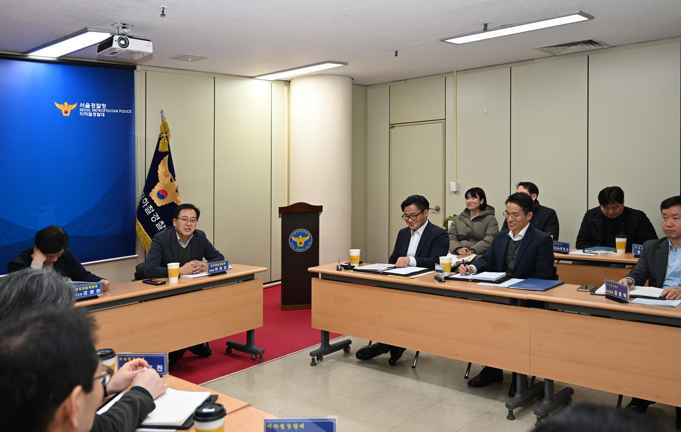 지하철경찰대 현장점검(서울시 제공)