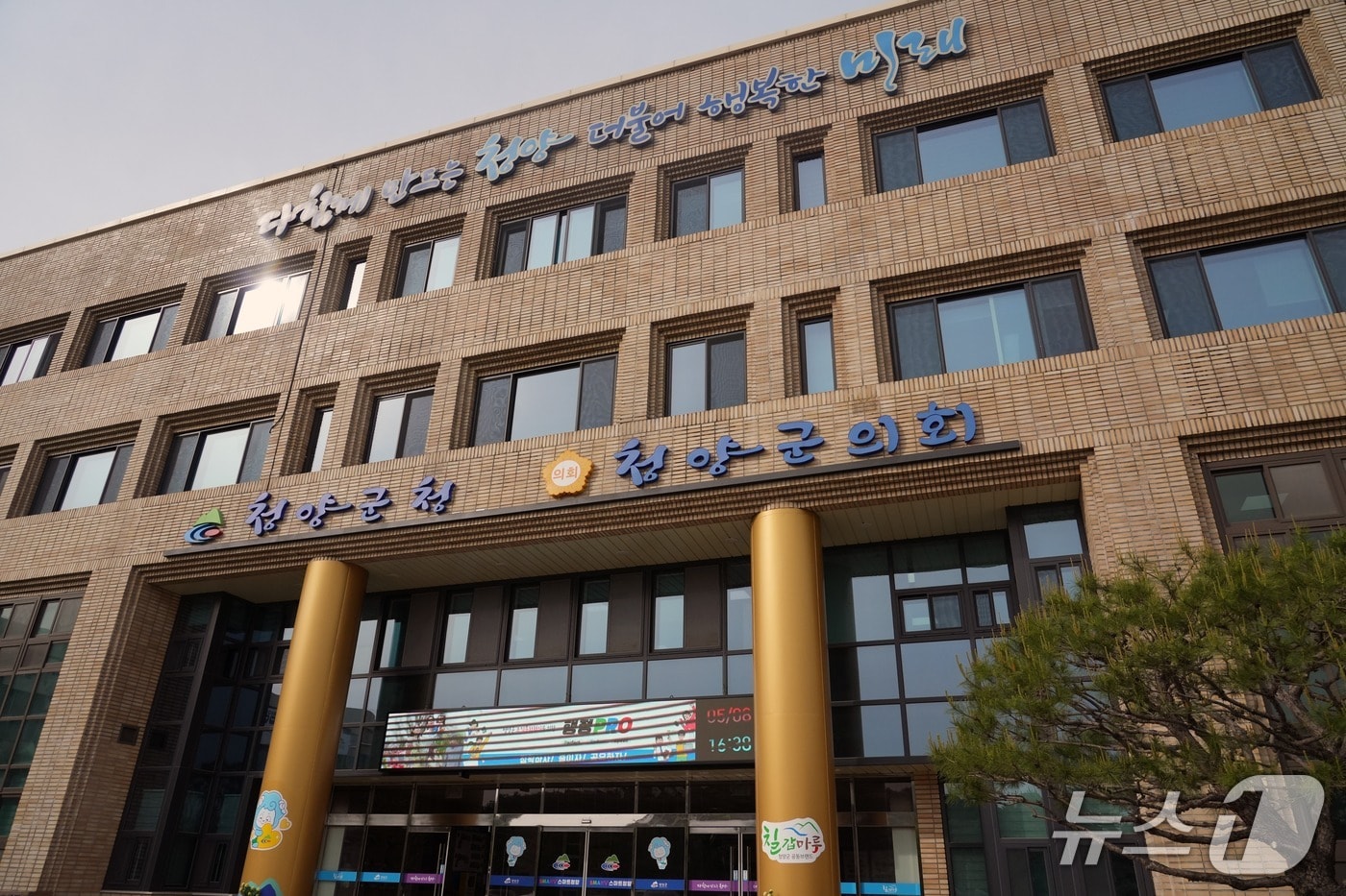  청양군청 전경. / 뉴스1