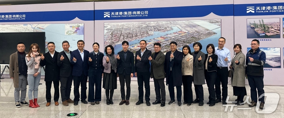 경북 포항시가 중국 텐진시와 협약을 맺고 크루즈 관광객 유치에 나섰다.(포항시 제공, 재판매 및 DB금지) 2026.2.12/뉴스1