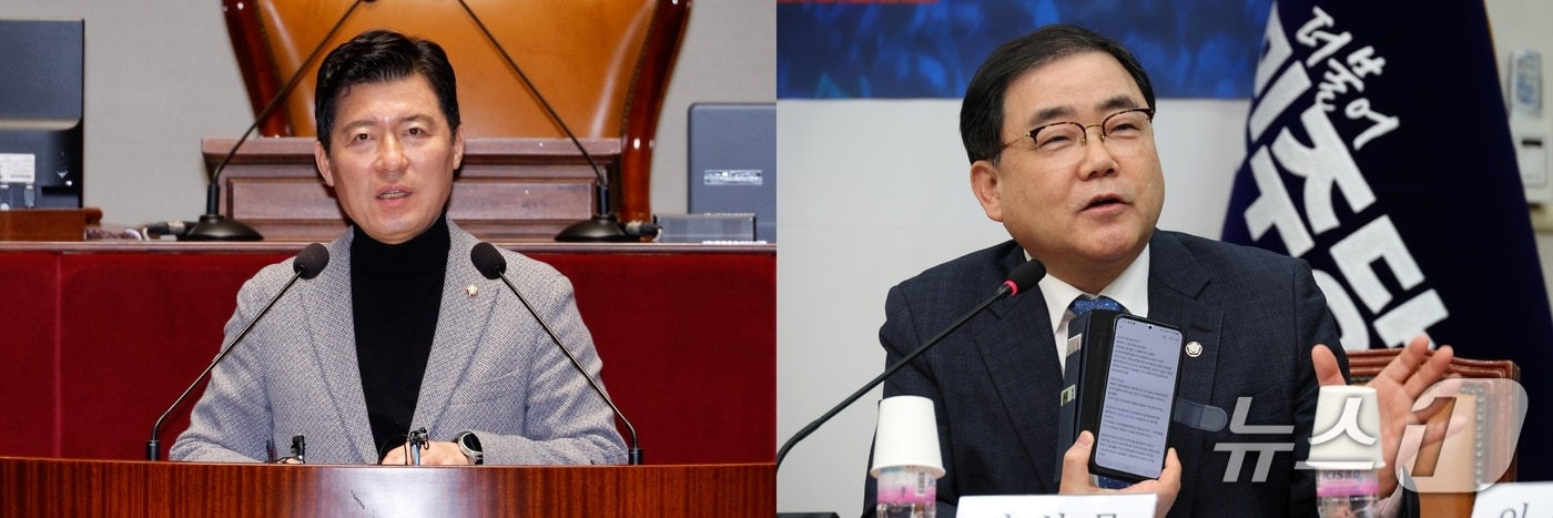 국힘 구자근(왼쪽)· 민주 허성무. (뉴스1 자료사진)