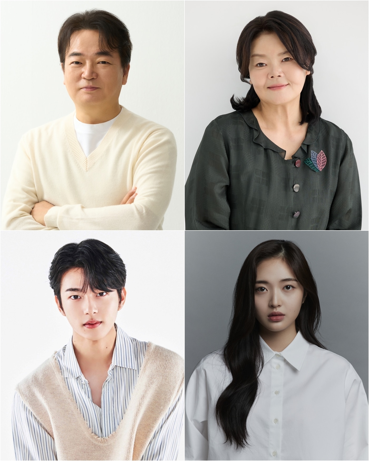 (왼쪽 위부터 시계방향으로) 이서환, 남권아, 최규리, 이진우 /사진제공=심스토리, 스타티드엔터테인먼트, 마루기획, 초록뱀엔터테인먼트