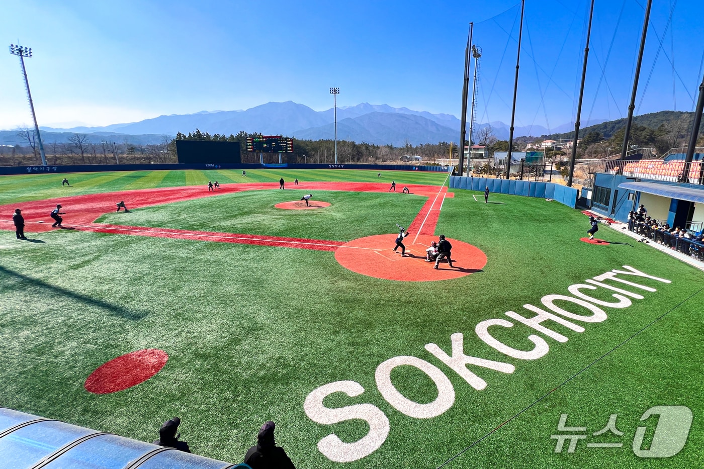 강원 속초 중도문 설악야구장에서 열린 윈터리그.(속초시 제공, 재판매 및 DB 금지) 2026.2.15/뉴스1