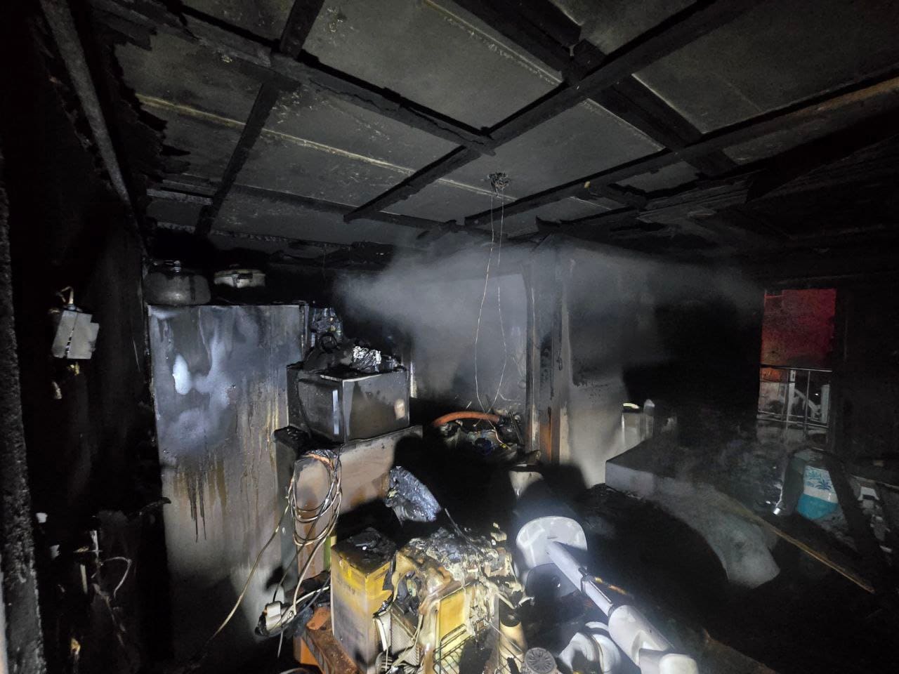 화재 현장 (경기소방재난본부 제공.재판매 및 DB금지)