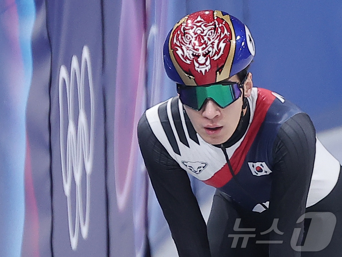 황대헌 경기 관련 사진