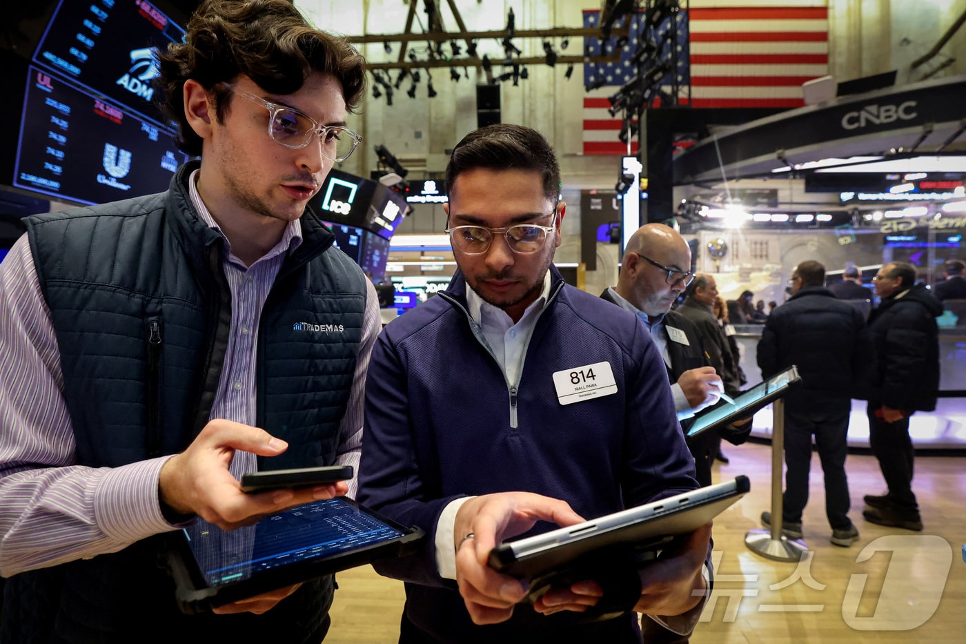 뉴욕증권거래소 ⓒ 로이터=뉴스1