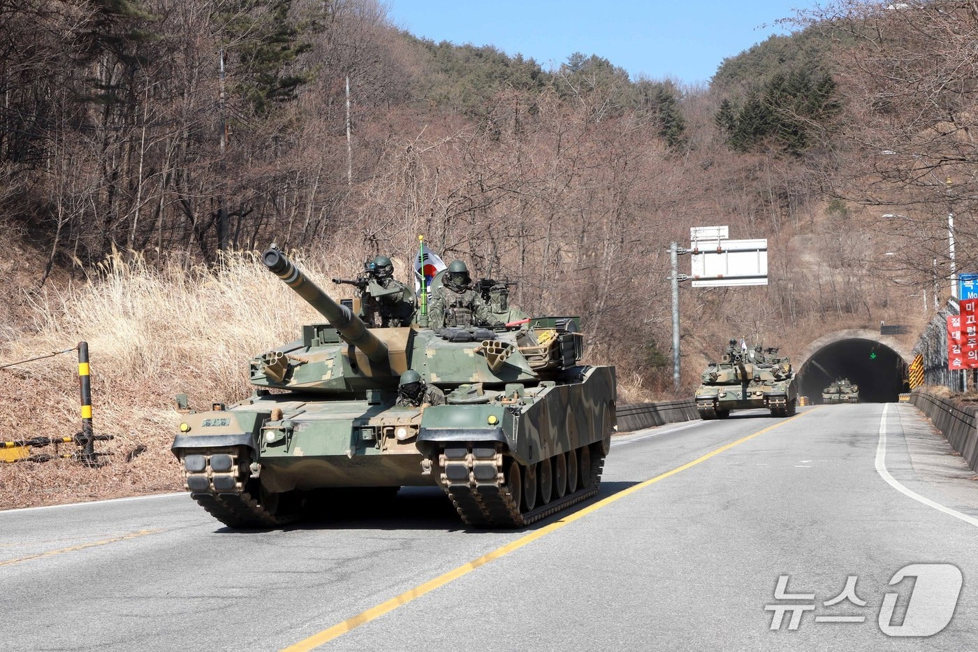 102기갑여단 훈련 자료사진.(부대 제공, 재판매 및 DB 금지) 2026.2.19/뉴스1