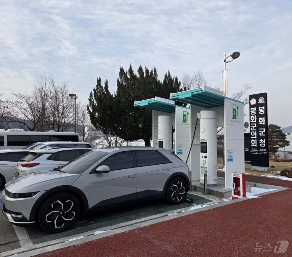 경북 봉화군이 온실가스 감축과 대기환경 개선을 위해 올해 전기자동차 보급사업을 확대한다.(봉화군 제공. 재판매 및 DB금지) /뉴스1