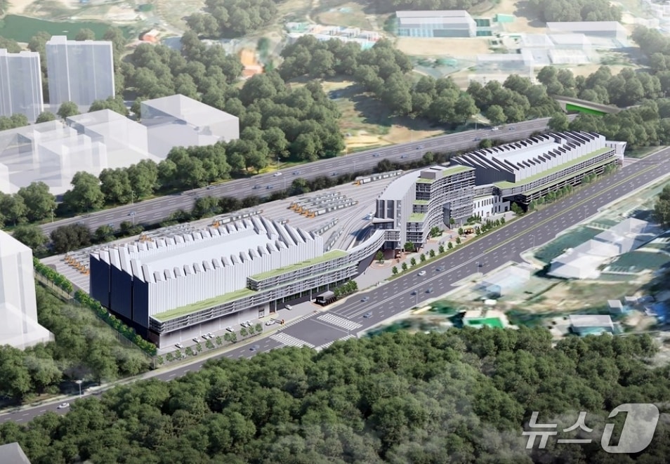 대전도시철도 2호선 연축차량기지 조감도.(서한 제공, 재판매 및 DB 금지)