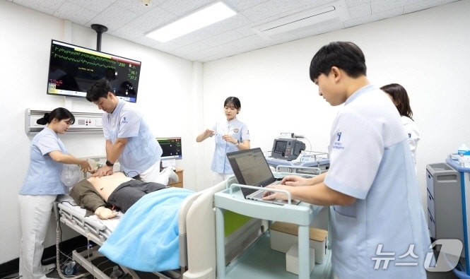 전주대학교 간호학과 교육 장면.(전주대 제공, 재판매 및 DB 금지)/뉴스1