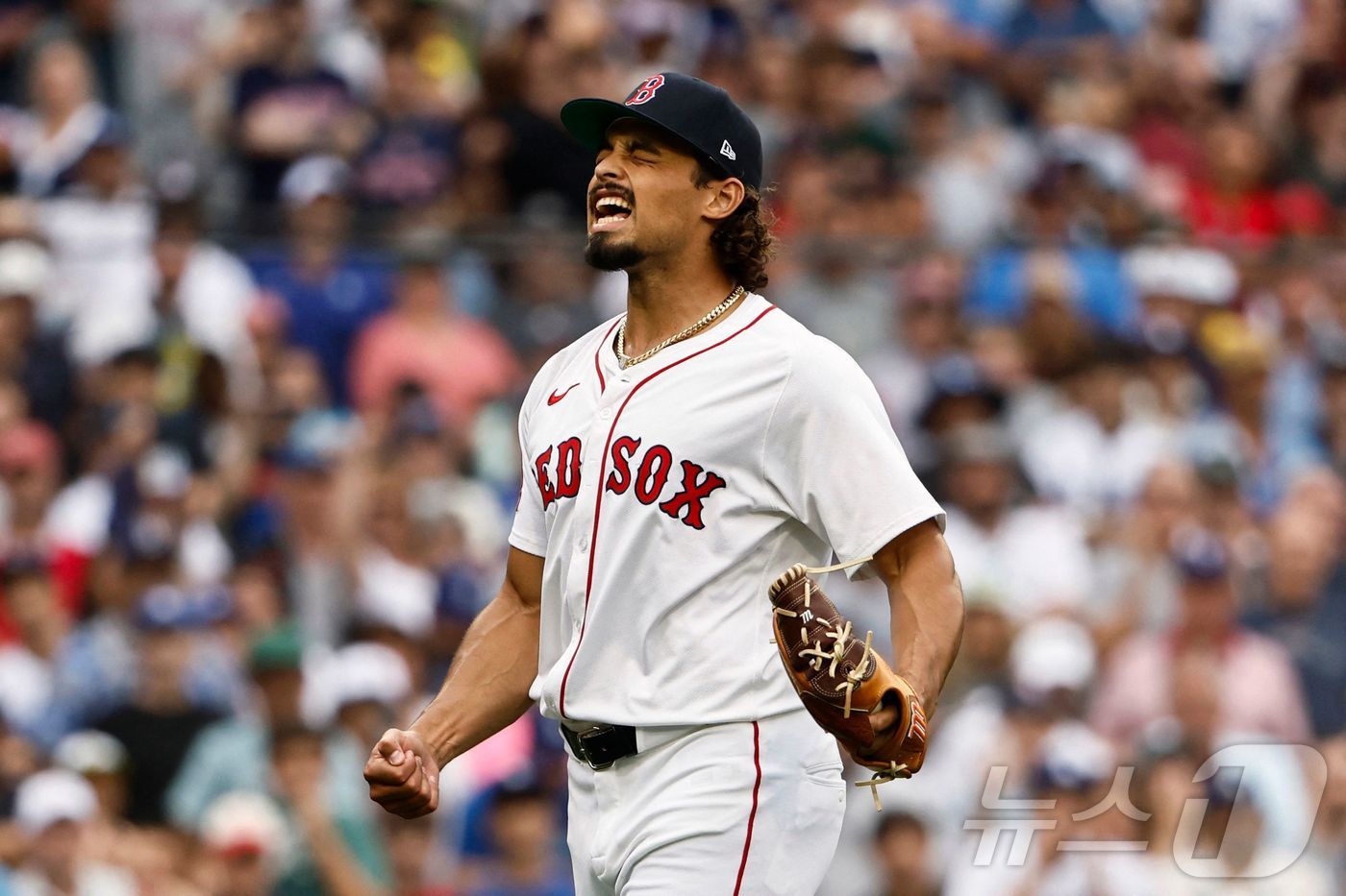 보스턴 시절 조던 힉스. ⓒ AFP=뉴스1