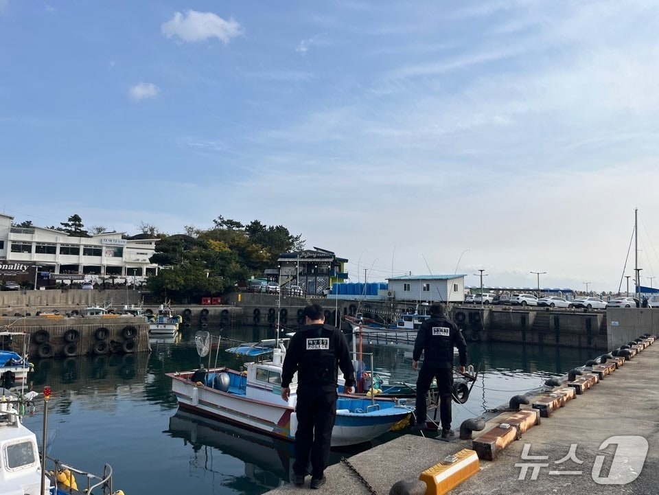해경 단속 현장(제주해경 제공. 재판매 및 DB금지)/뉴스1