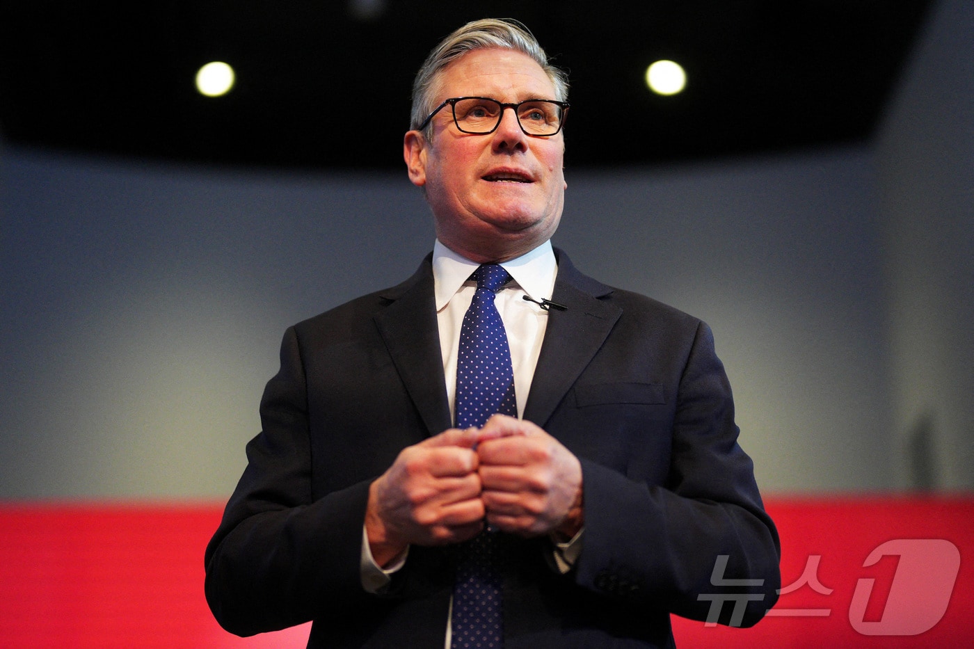 키어 스타머 영국 총리가 1월 30일(현지시간) 중국 상하이 영국 하우스 리셉션에서 비즈니스 대표단에게 연설하고 있다. 2026.1.30 ⓒ 로이터=뉴스1 ⓒ News1 김경민 기자