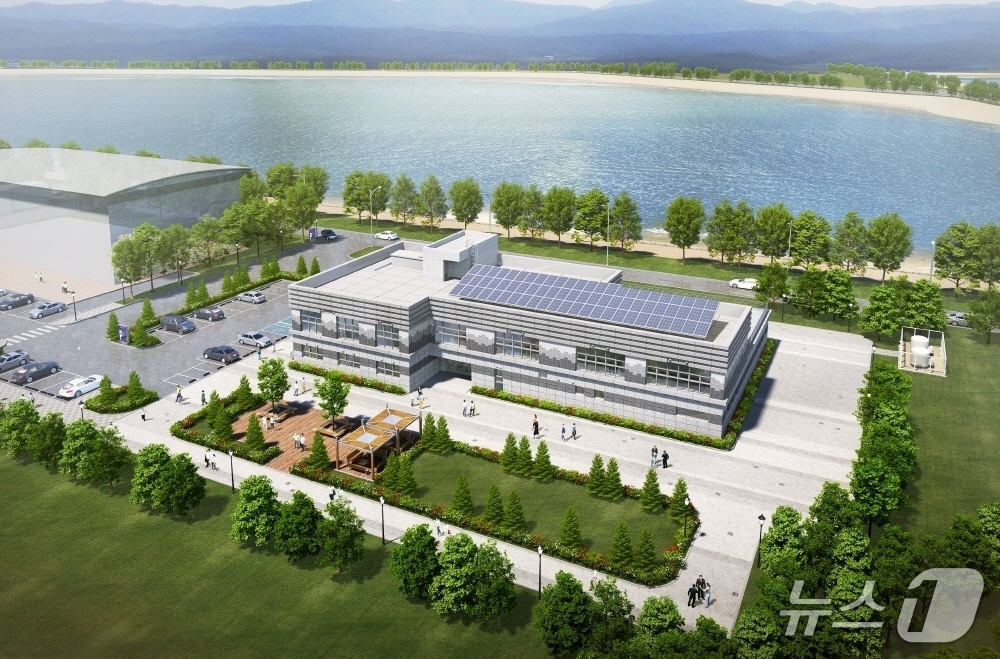 백령복합커뮤니티센터(인천 옹진군 제공/뉴스1)