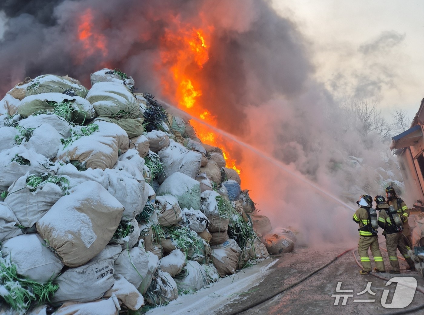 화재 현장.(충북소방본부 제공. 재판매 및 DB금지)/뉴스1