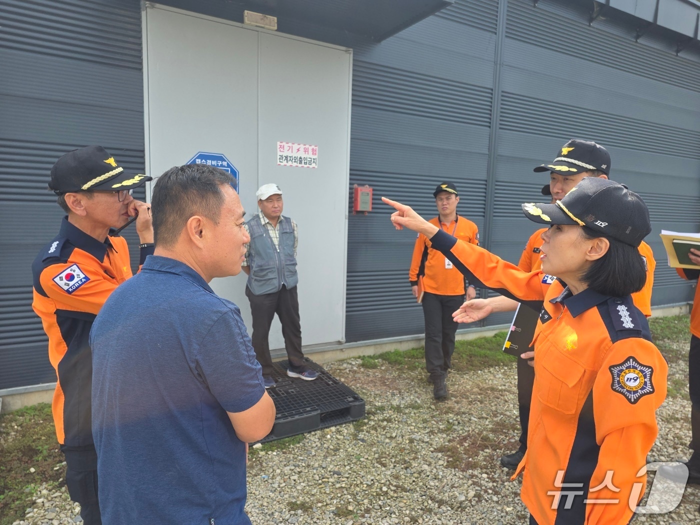 강원특별자치도 소방본부, 대한화재안전조사 현장.(도소방본부 제공, 재판매 및 DB금지)