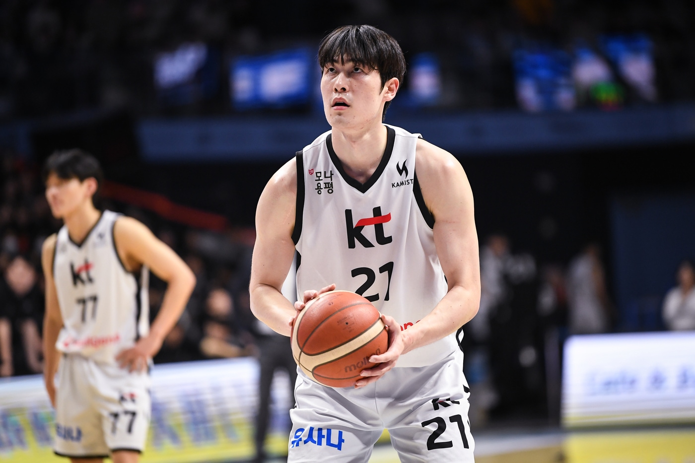 이두원이 대체 선수로 남자 농구대표팀에 발탁됐다. (KBL 제공)