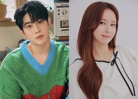 가수 박현호(왼쪽), 은가은 / 사진제공=엠오엠엔터테인먼트