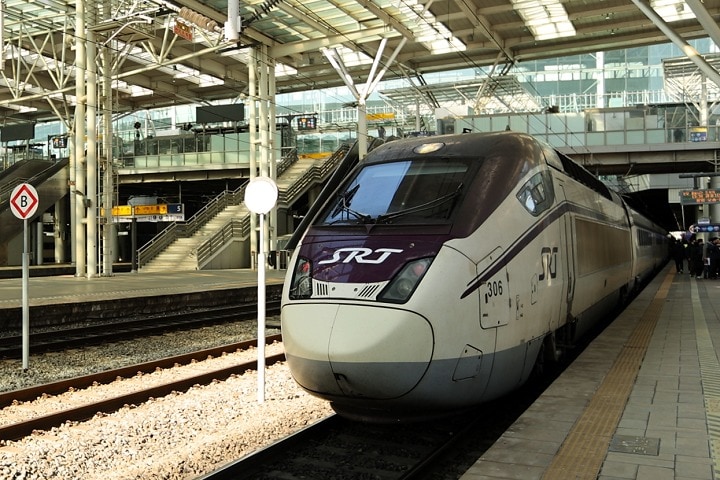 서울역 SRT 시운전 모습.(SR 제공)뉴스1ⓒ news1