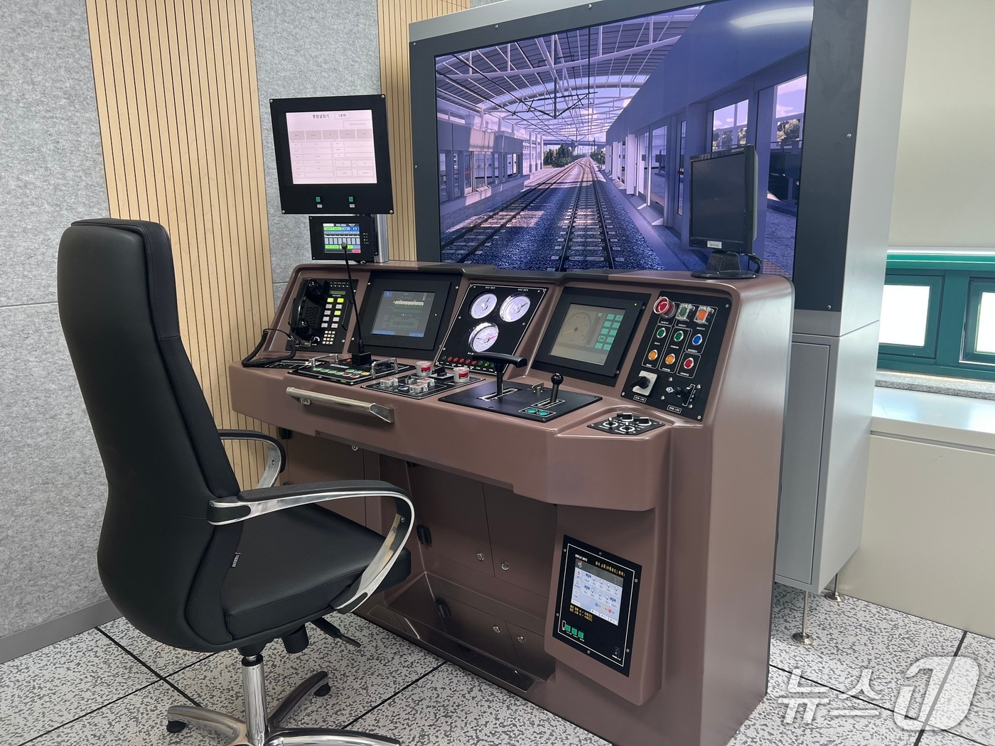 신규 모의 운전 연습기(인천교통공사 제공/뉴스1)