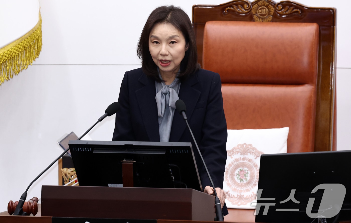 최호정 서울시의장 2026.2.24 ⓒ 뉴스1 최지환 기자