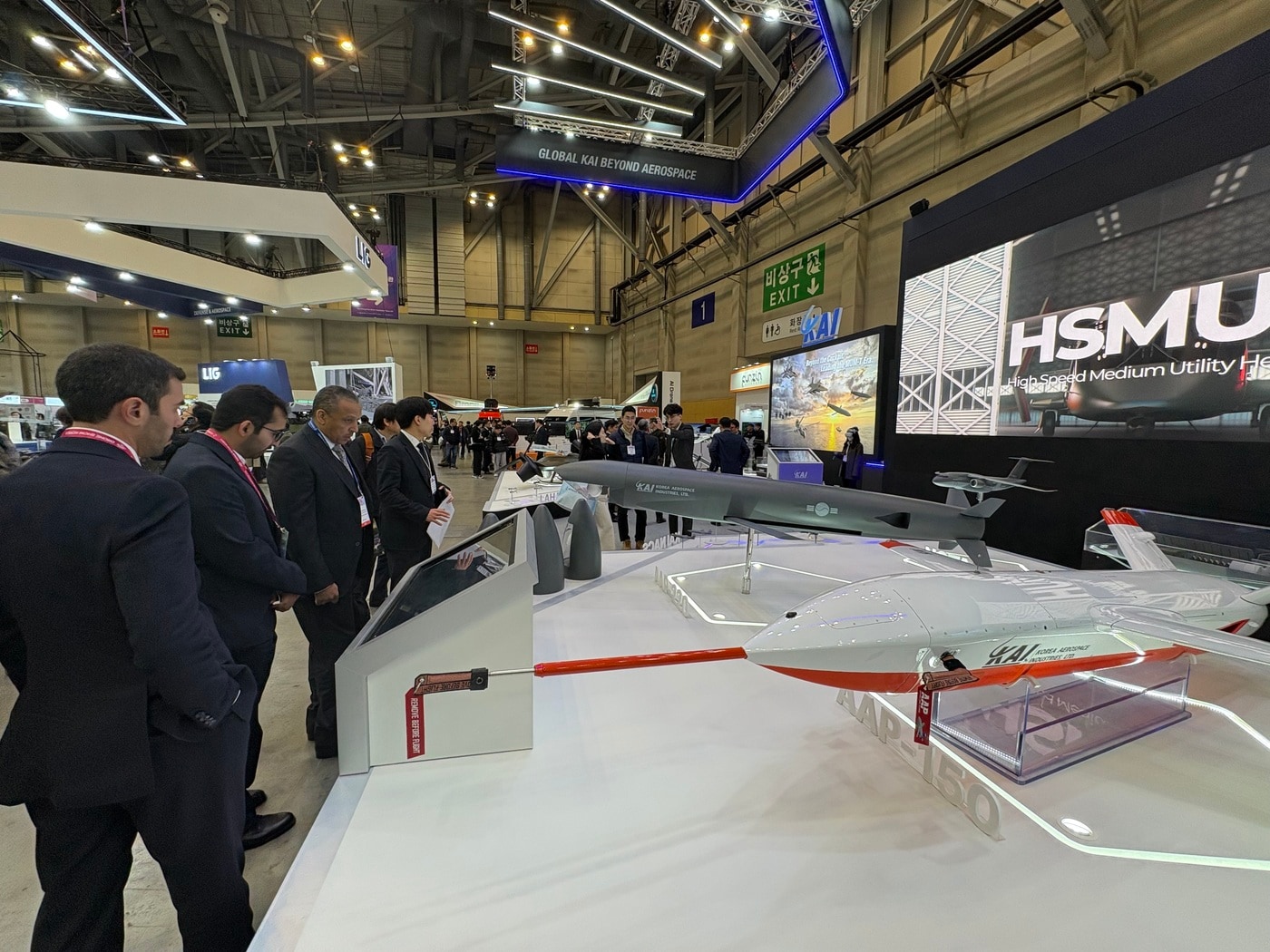드론쇼 코리아 2026에 마련된 한국항공우주산업(KAI) 부스 전경. (KAI 제공)