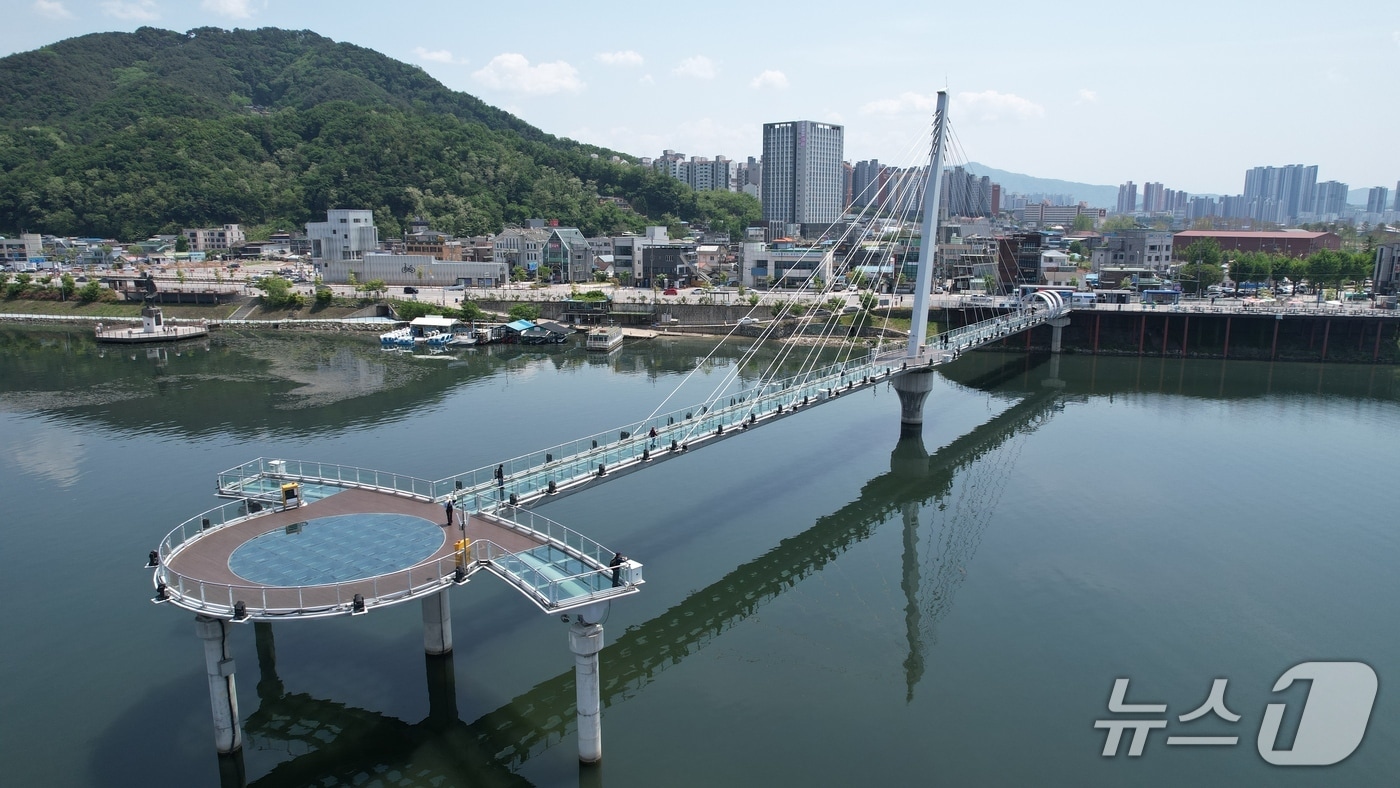 춘천 소양강스카이워크 전경.(춘천도시공사 제공, 재판매 및 DB금지)