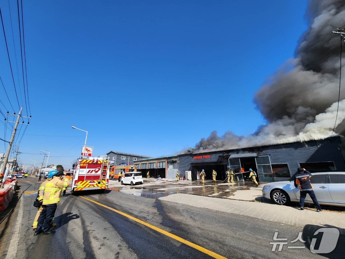 고양 화재 현장(경기도북부소방재난본부 제공. 재판매 및 DB 금지)/뉴스1