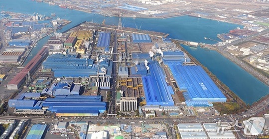 인천 동구 송현동에 위치한 현대제철 인천공장 전경.(현대제철 제공.재판매 및 DB금지)