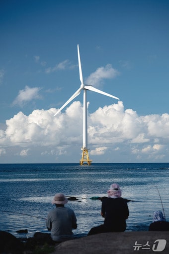 제1회 윈디사진 공모전 대상 사진작가 정다규 씨의 '세월은 바람을 타고'(기후부 제공) ⓒ 뉴스1