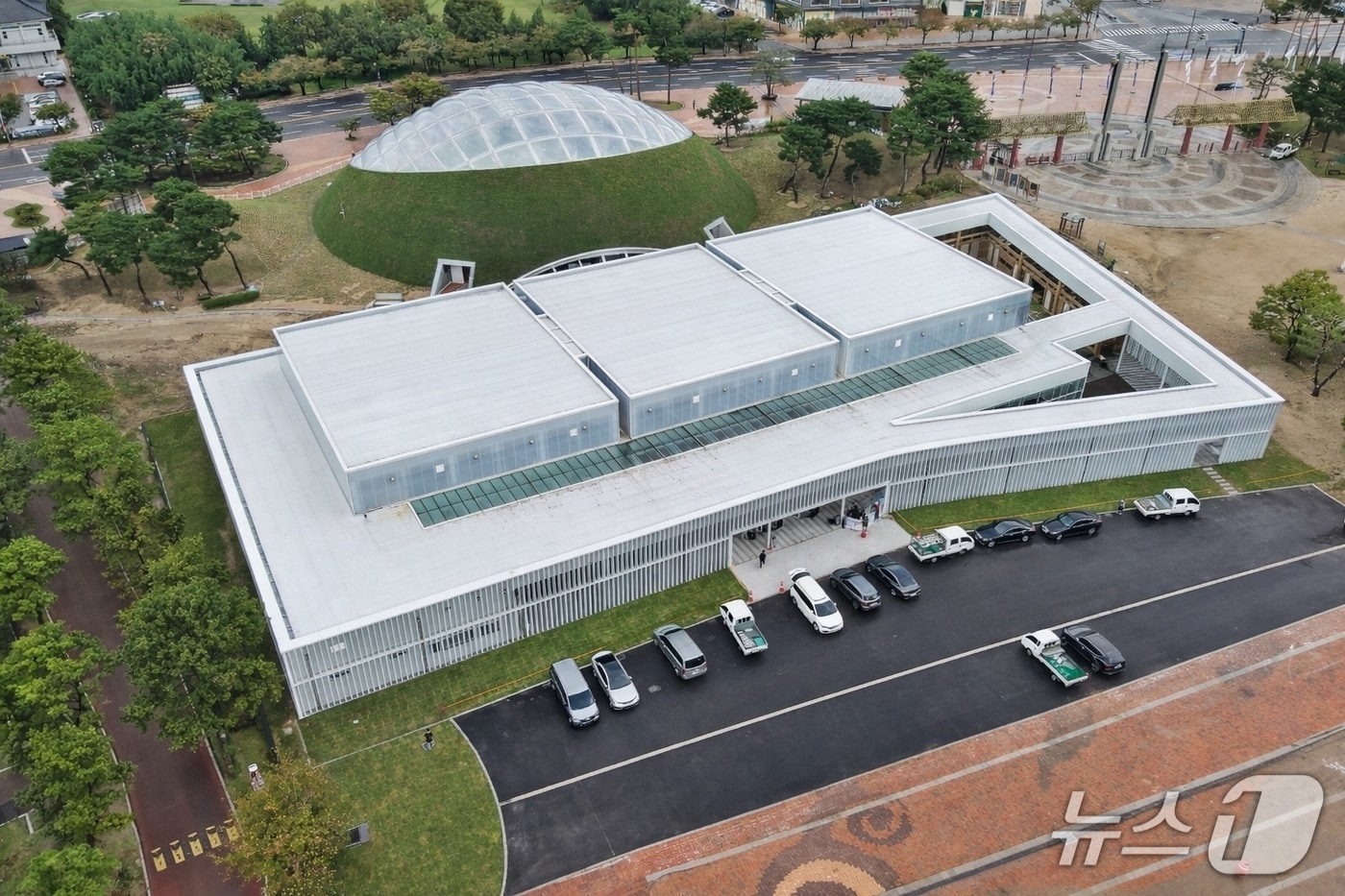 경북 경주시가 2025 APEC 정상회의장을 보존하기 위해 엑스포 공원에 있는 경제전시관을 기념관으로 조성한다. 사진은 경제전시관 모습.(경주시 제공, 재판매 및 DB금지) 2026.2.26/뉴스1