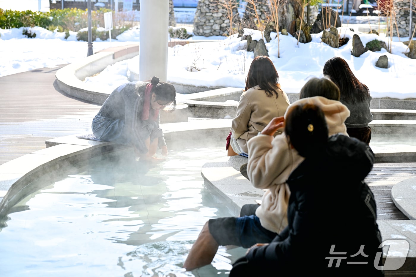 속초 척산족욕공원.(속초시 제공, 재판매 및 DB 금지) 2026.2.26/뉴스1