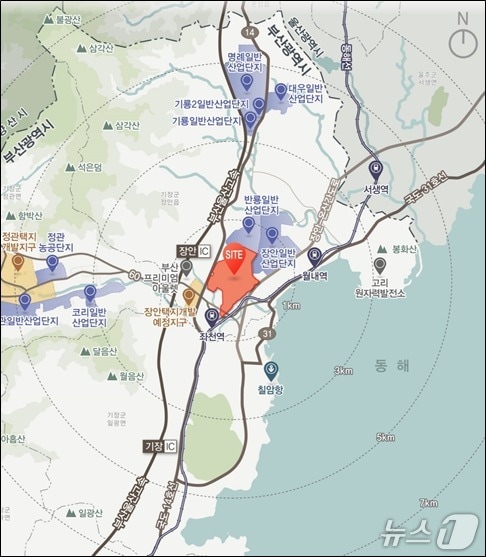 사업대상지 위치도.(부산시 제공. 재판매 및 DB금지)