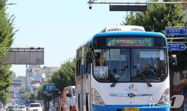 제천 시내버스./뉴스1 손도언 기자