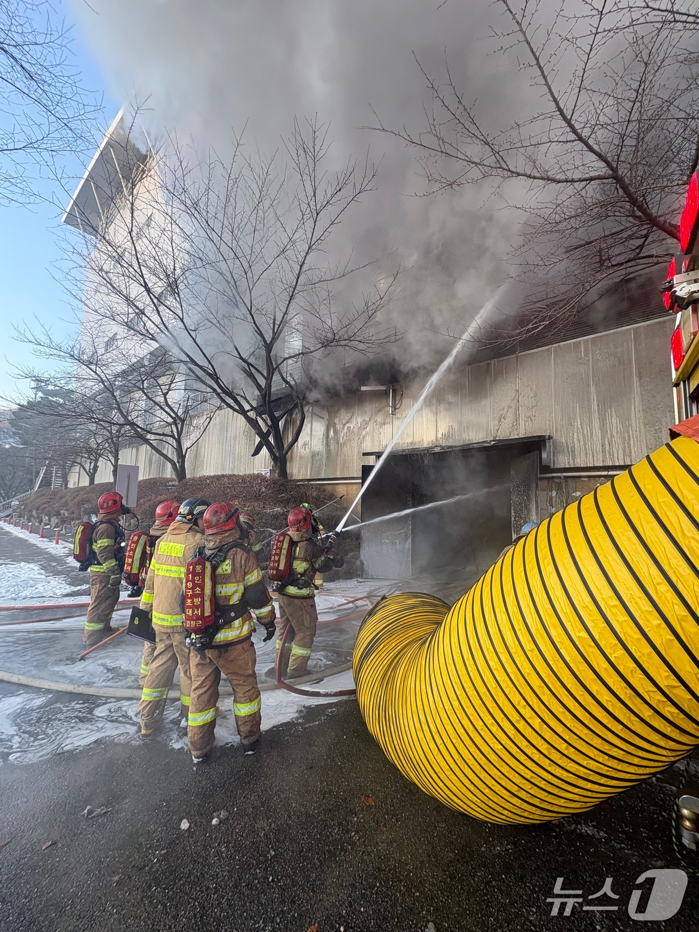 화재 현장 모습.(경기도소방재난본부 제공)