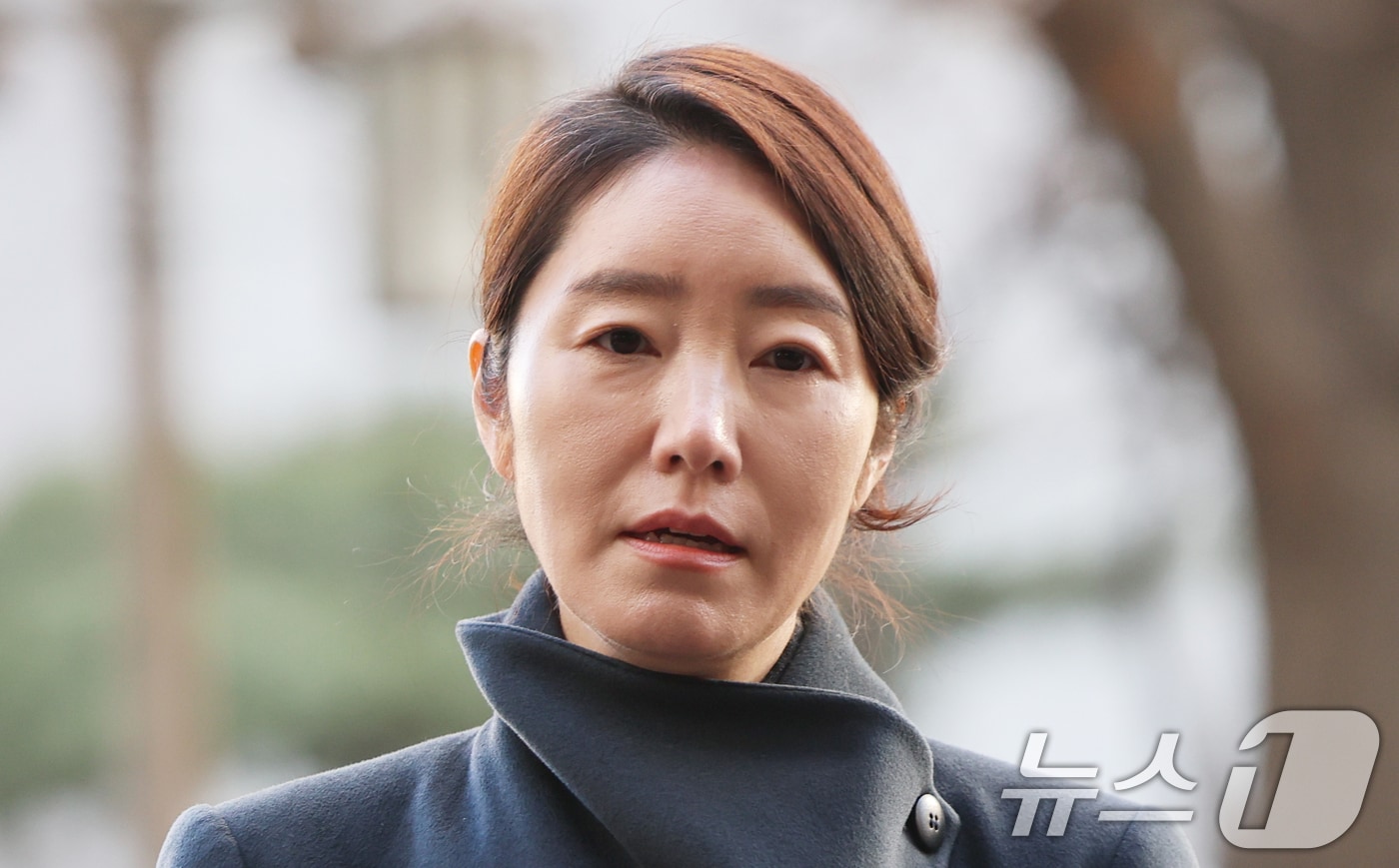 공천헌금 1억원을 수수한 혐의를 받는 강선우 무소속 의원이 2차 경찰 조사를 받기 위해 3일 오전 서울 마포구 서울경찰청 광역수사단 공공범죄수사대로 출석하며 입장을 밝히고 있다. 2026.2.3/뉴스1 ⓒ News1 오대일 기자