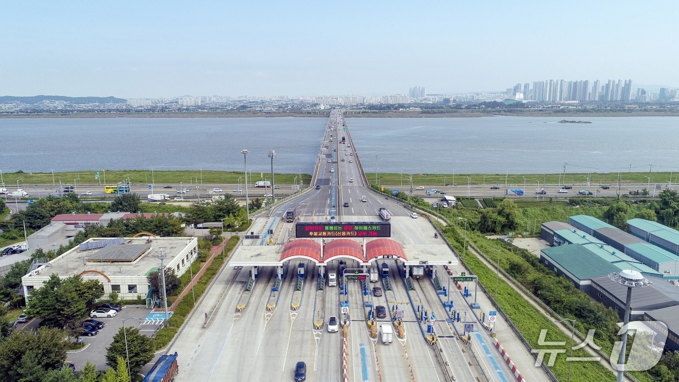 일산대교 전경(경기 김포시 제공/뉴스1)