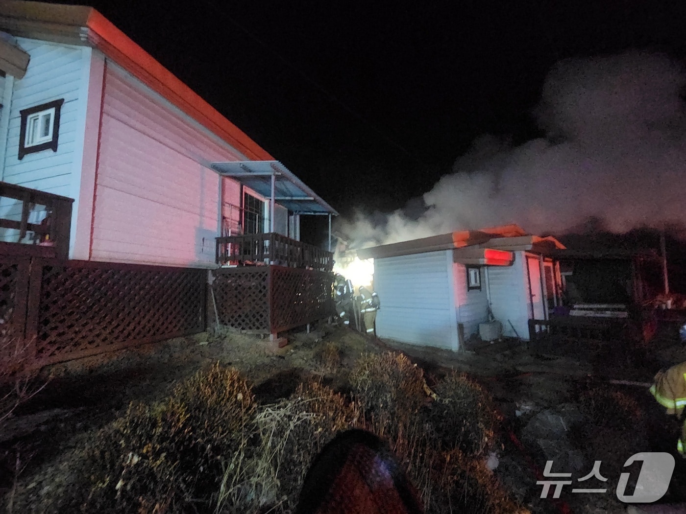 양주 화재 현장.(경기도북부소방재난본부 제공. 재판매 및 DB 금지)/뉴스1 