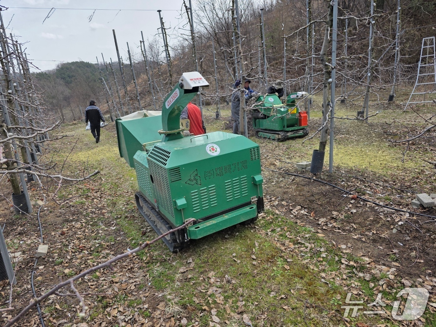 전북 진안군이 '상반기 찾아가는 영농부산물 파쇄지원단’을 운영한다.(진안군제공, 재판매 및 DB금지)2026.2.3/뉴스1