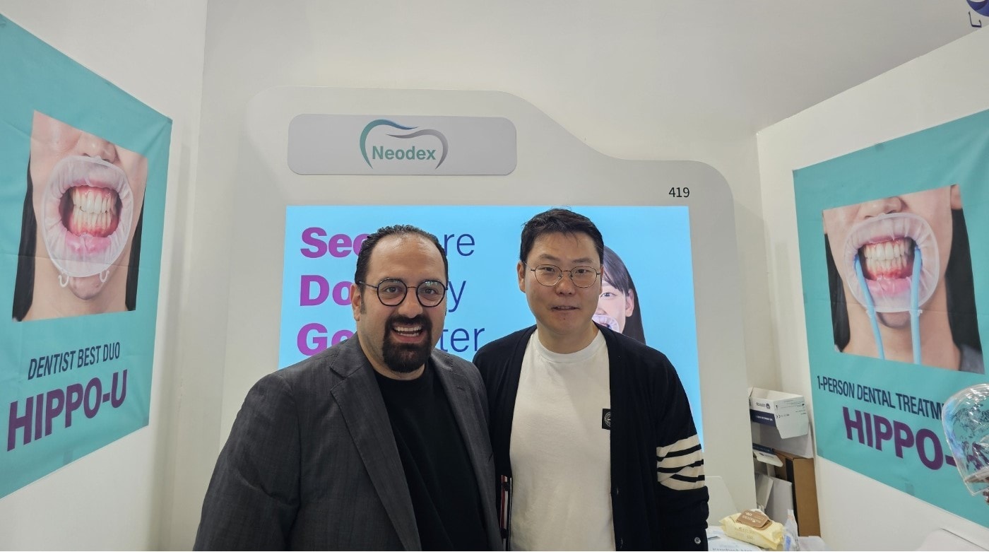 네오덱스, 두바이 치과 기자재 전시회 참가. (네오덱스 제공)