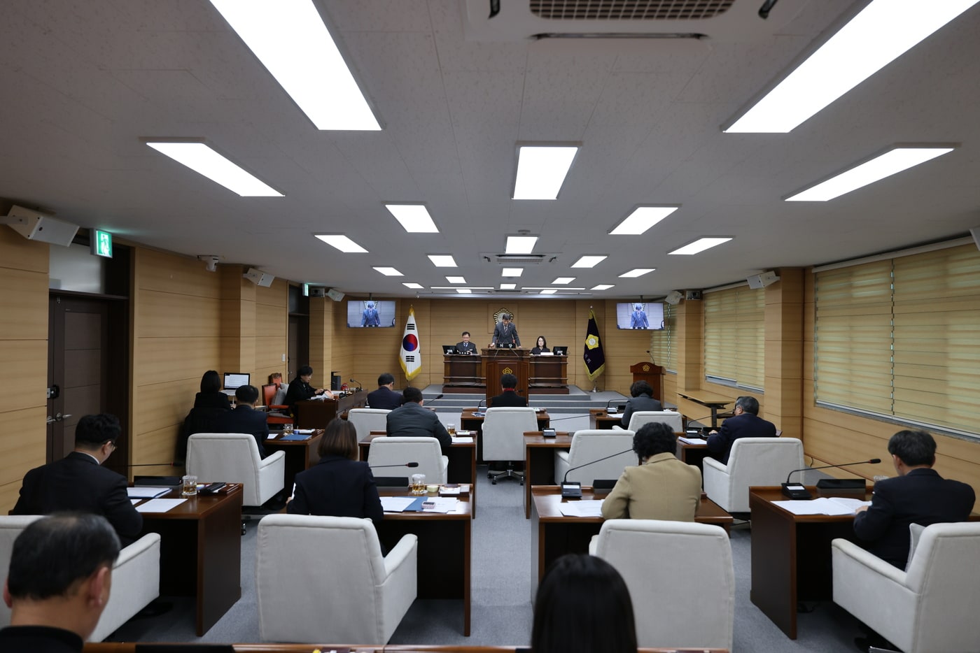 부여군의회 299회 임시회 개회 모습.(군의회 제공. 재판매 및 DB금지)/뉴스1